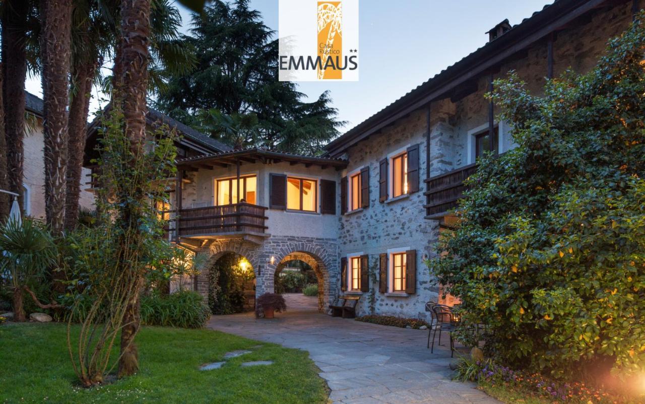 Parkhotel Emmaus - Casa Rustico Ascona Bagian luar foto
