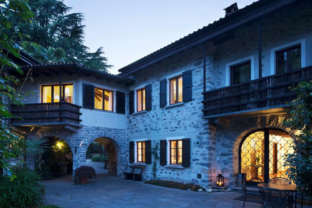 Parkhotel Emmaus - Casa Rustico Ascona Bagian luar foto